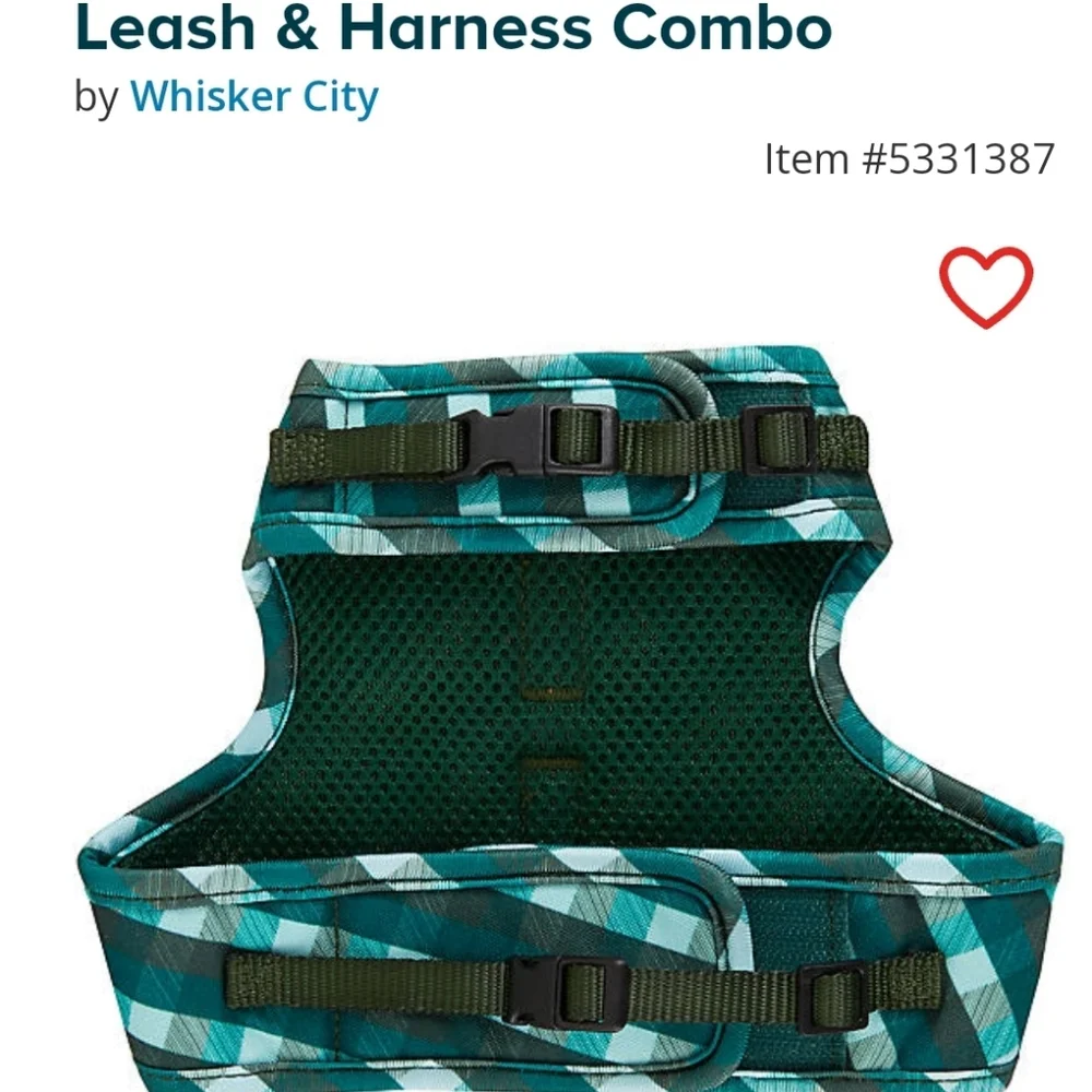 Whisker City Kitten Harness and Leash